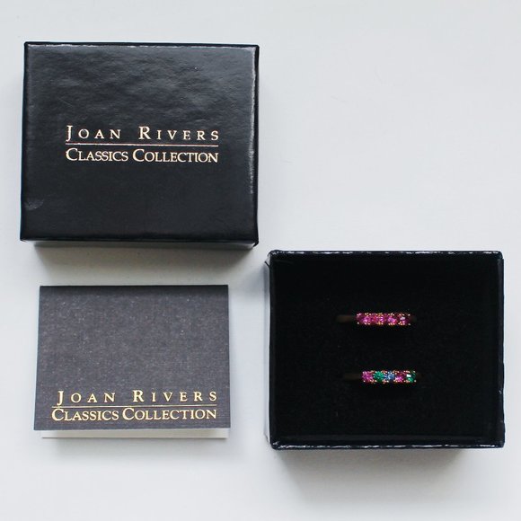 Joan Rivers Shades of Simulated Tourmaline - Picture 3 of 3